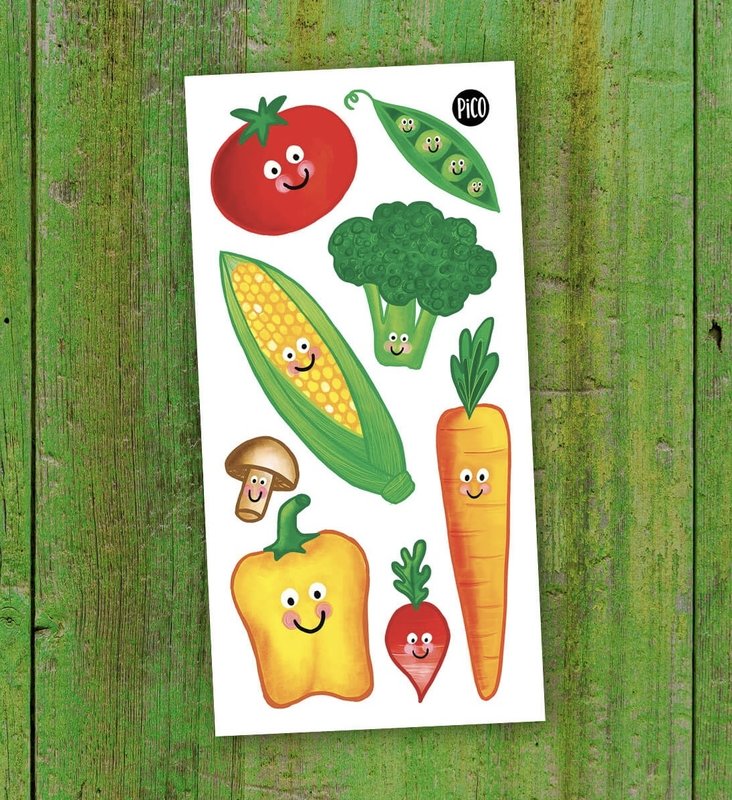 Pico Tatoo Inc Les légumes sympathiques