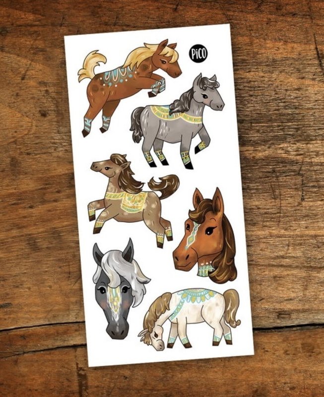 Pico Tatoo Inc Les chevaux sauvages