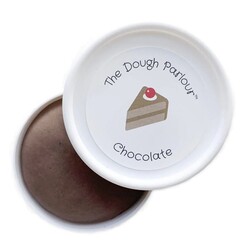 The Dough Parlour tubes de pâte à modeler naturelle -chocolat