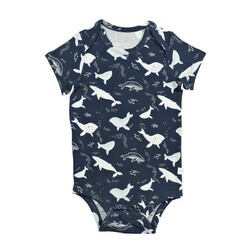 Loulou Lollipop Bodysuit - Whales