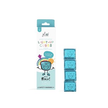 Glo Pals Blair- Pack of 4 water-activated light up cubes