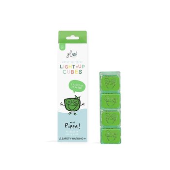 Glo Pals Pippa-Pack of 4 water-activated light up cubes