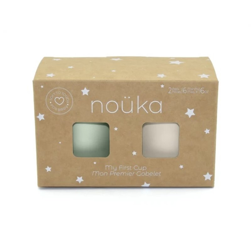 Ñouka Ma première tasse paquet de 2 - Fern & Shifting Sand