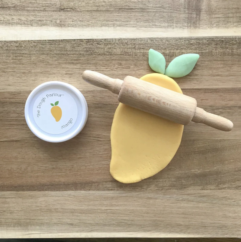The Dough Parlour Natural Modeling Dough Jar - Mango