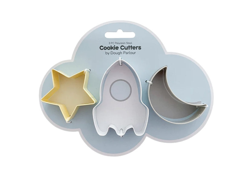 The Dough Parlour Set of 3 Cutters - Up In Space