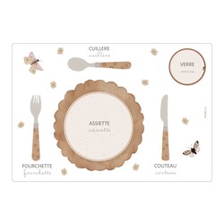 Paper Poetic Placemat-Flowers