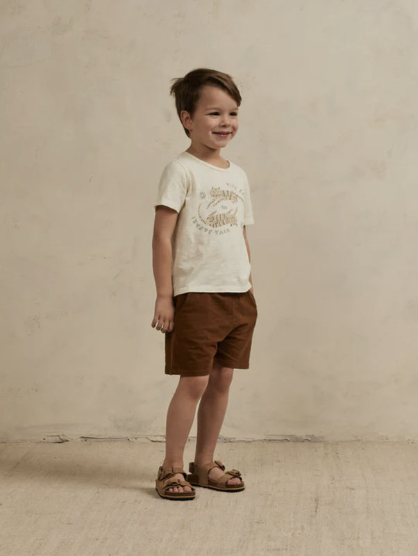 Rylee + Cru Basic tee-Viva safari Ivory