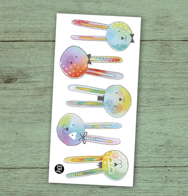 Pico Tatoo Inc Charming rabbits