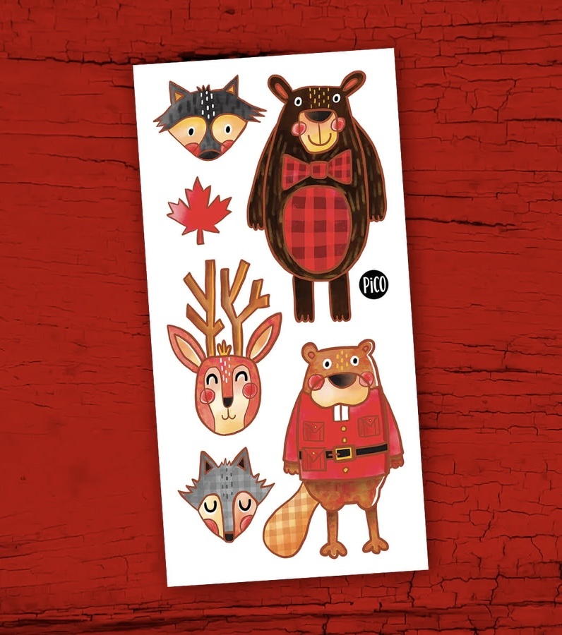 Pico Tatoo Inc The Animals of Canada