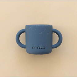 Minika Learning cup with handles-Indigo