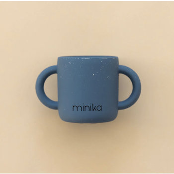 Minika Learning cup with handles-Indigo