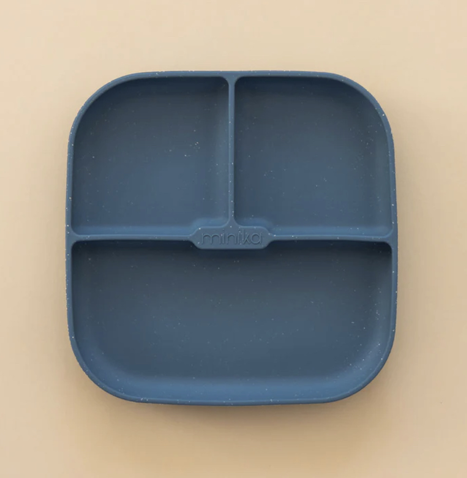 Minika Suction plate -Indigo