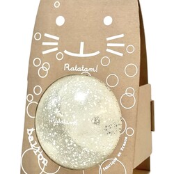 Ratatam Glitter balloon bubble collection 15 cm - silver