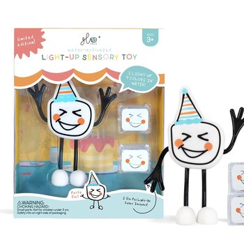 Glo Pals Party Pal-Water activates glo pal cubes and character