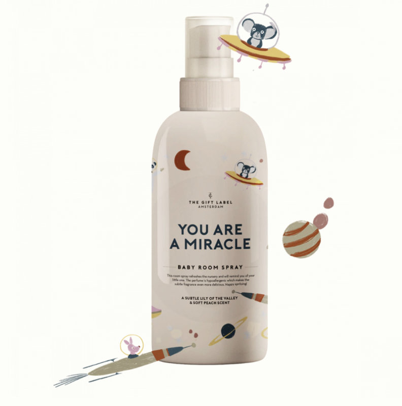 The Gift Label Spray pour chambre de bébé-You are a miracle