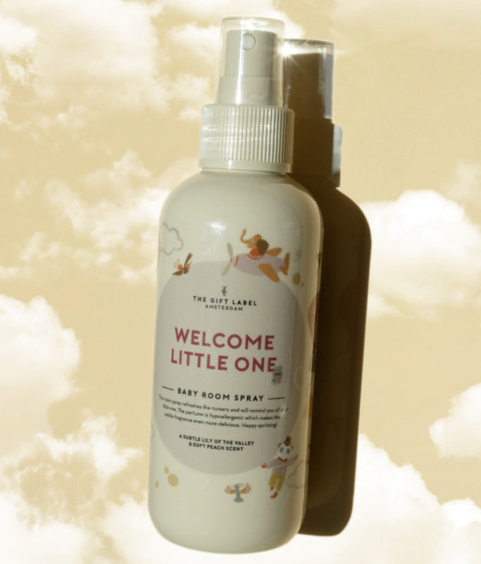 The Gift Label Spray pour chambre de bébé-Welcome Litte One