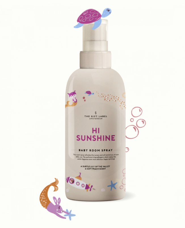 The Gift Label Baby room spray-Hi Sunshine