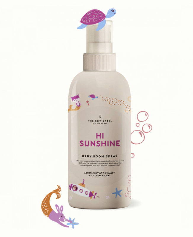 The Gift Label Spray pour chambre de bebe-Hi Sunshine