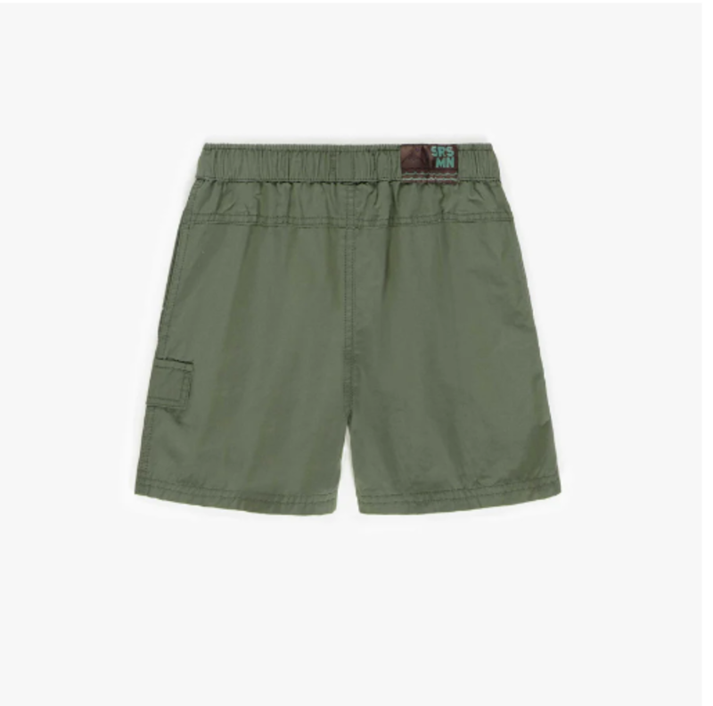 Souris Mini Short en toile - Kaki