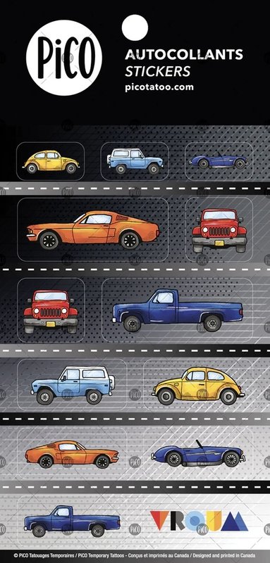 Pico Tatoo Inc Classic cars - Stickers