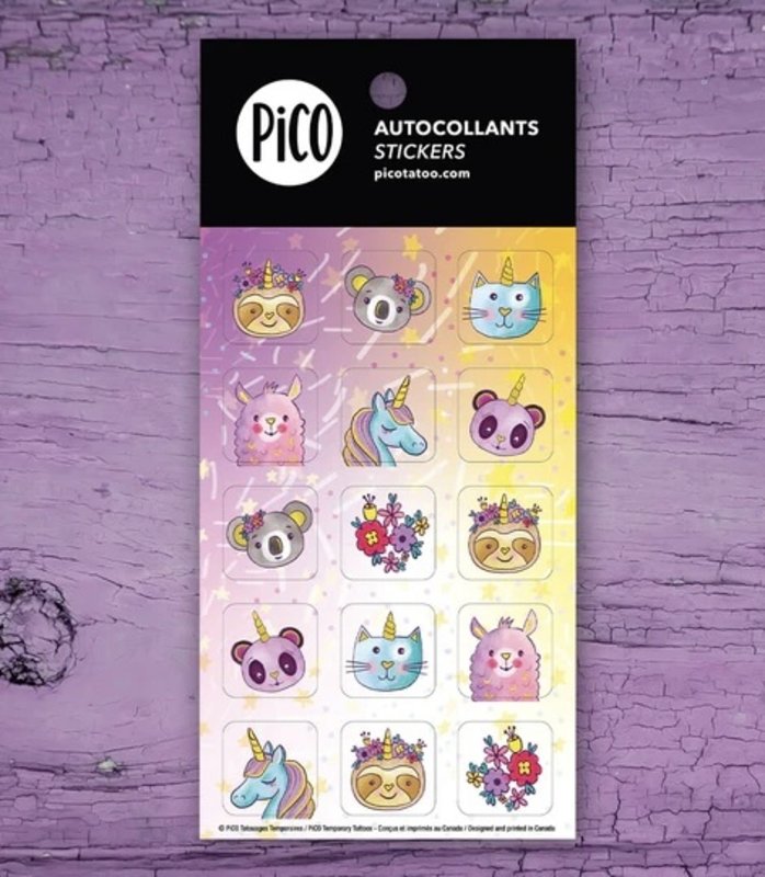 Pico Tatoo Inc Unicorners - Stickers