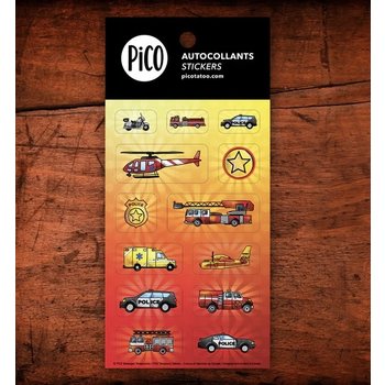 Pico Tatoo Inc Stickers - Firefighting vehicles