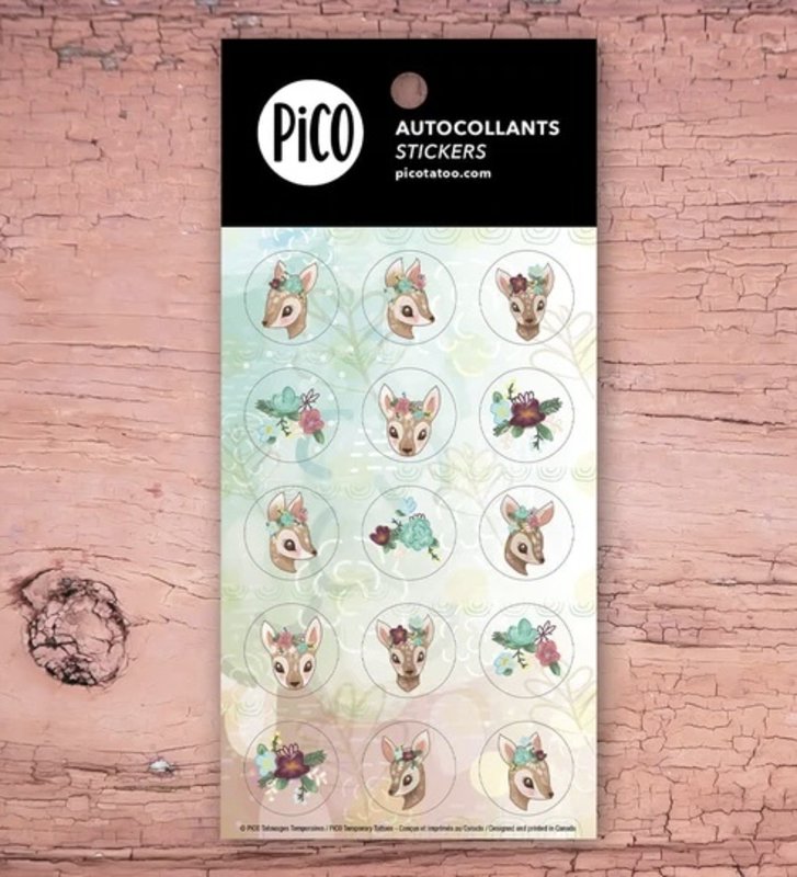 Pico Tatoo Inc Stickers - The little fawns