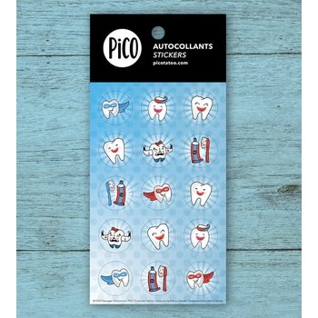 Pico Tatoo Inc Stickers - The Teeth