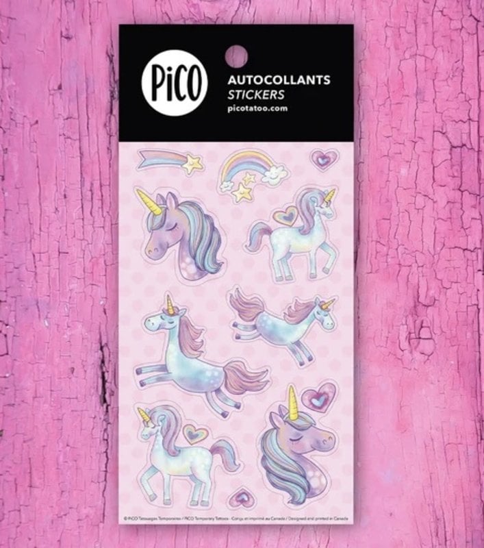 Pico Tatoo Inc Sticker - The cute unicorns