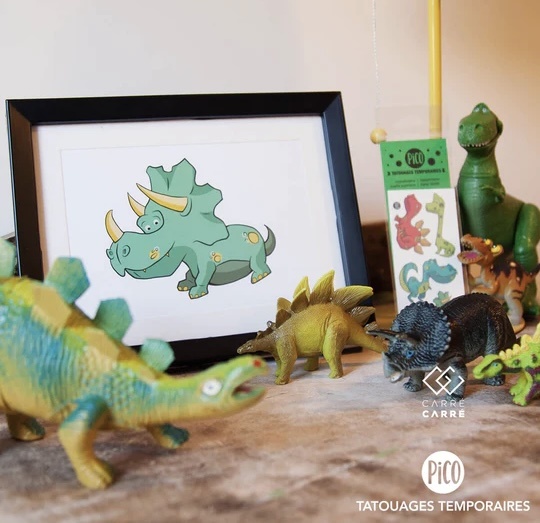 Pico Tatoo Inc Greeting card - Dinosaur