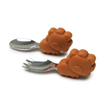 Loulou Lolipop Learning spoon/fork set - Born to be Wild