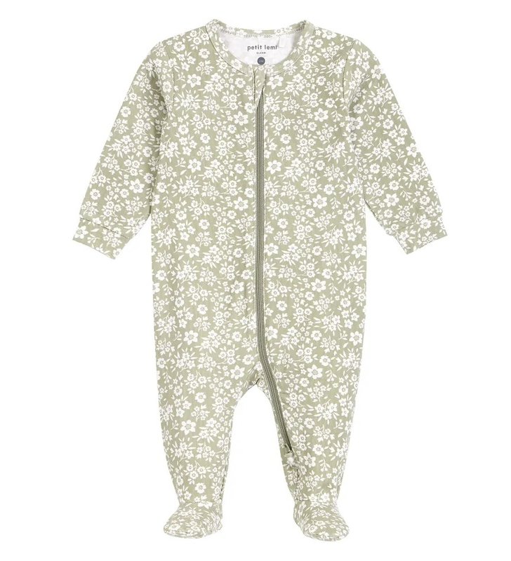 Petit Lem Pyjama Modal Prairie footed sleepers