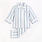 Petit Lem Celestial Blue Striped Poplin Sleep Set