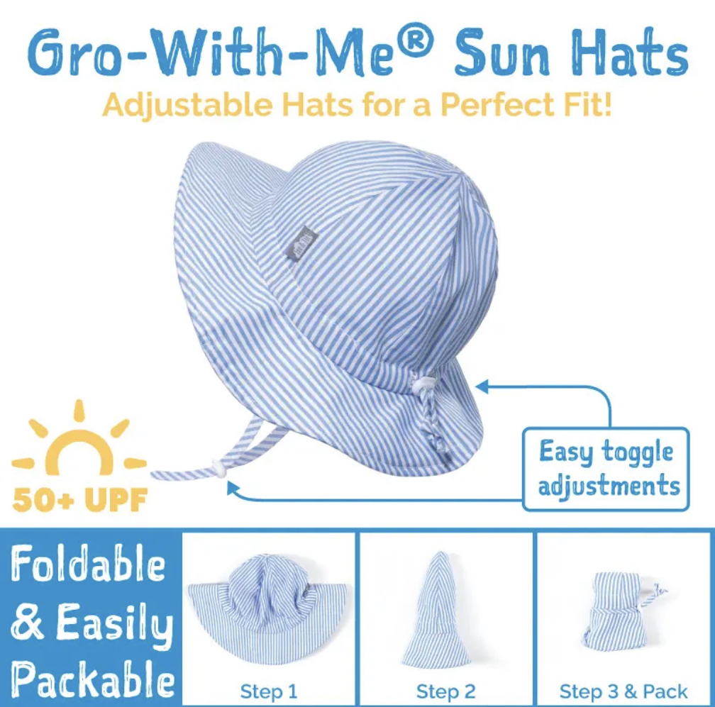 Jan&Jul Chapeau soleil - Broderie blanc