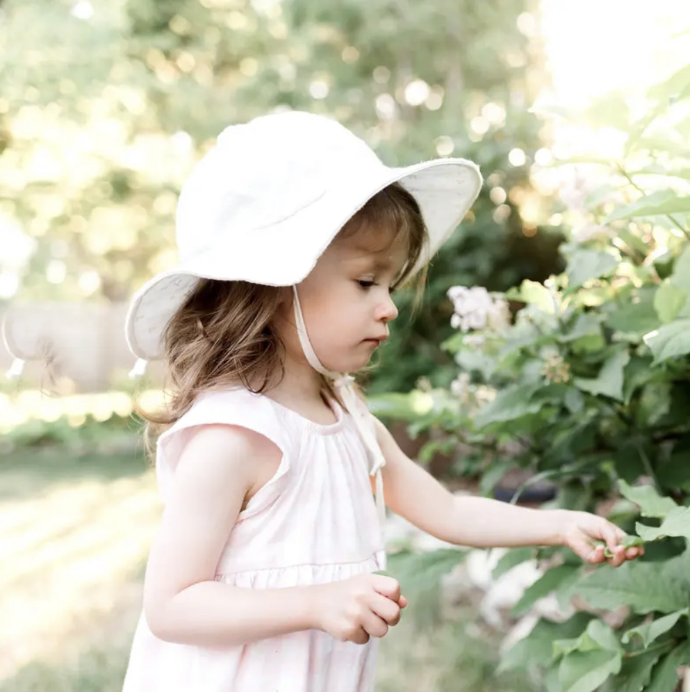 Jan&Jul Chapeau soleil - Broderie blanc