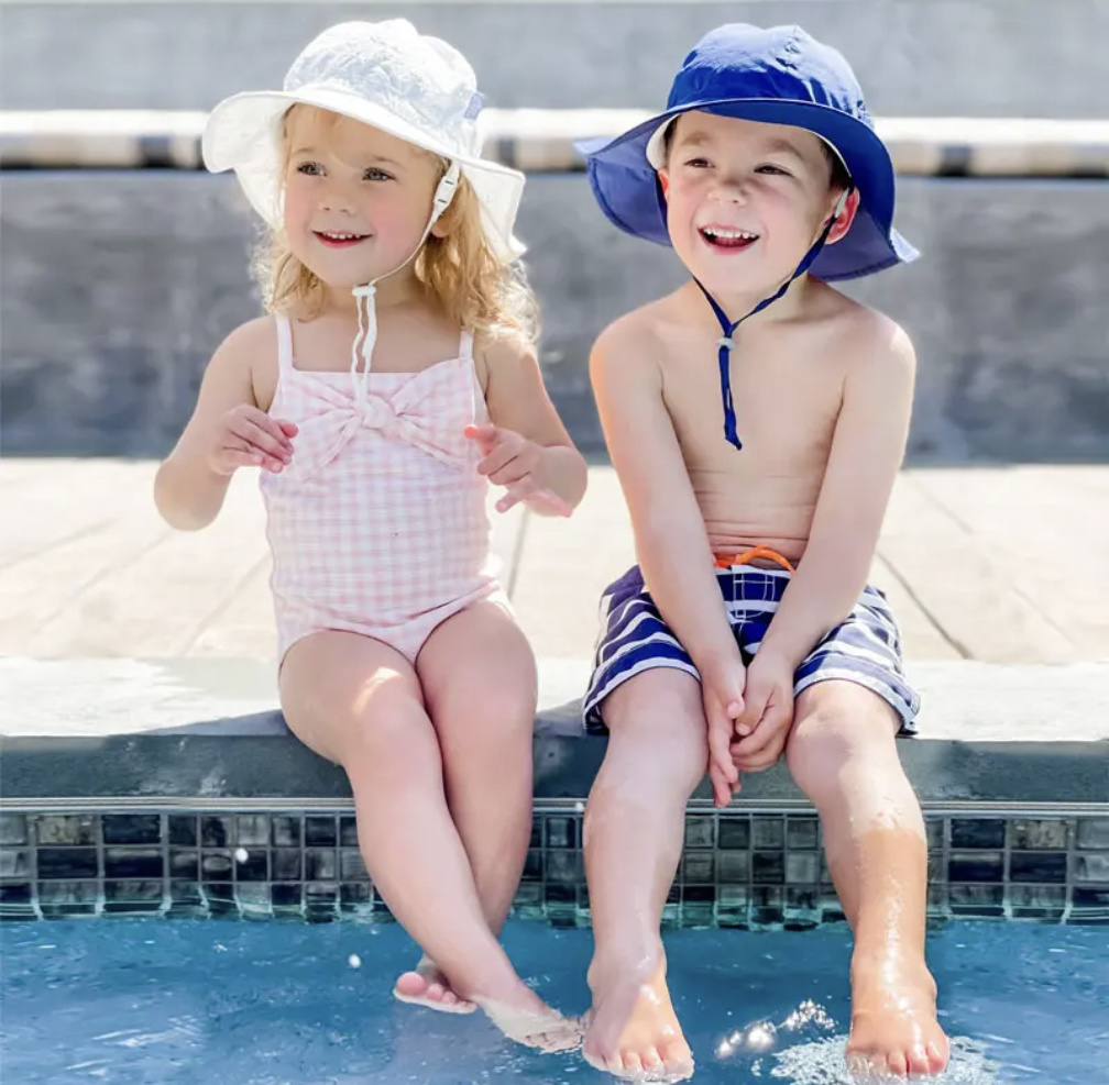 Jan&Jul Chapeau soleil - Broderie blanc