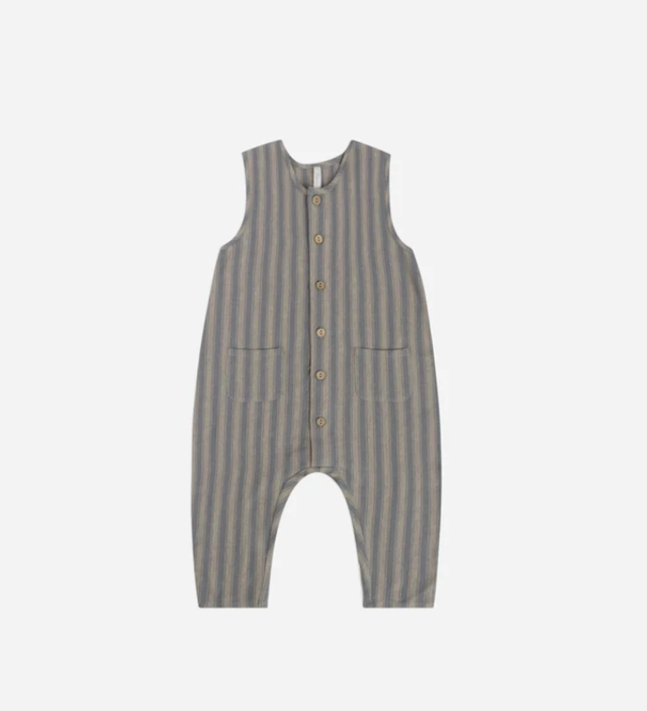 Rylee + Cru Wool Jumpsuit - Strip