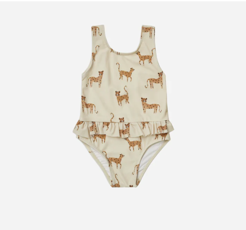 Rylee + Cru One-piece swimsuit - Leopard