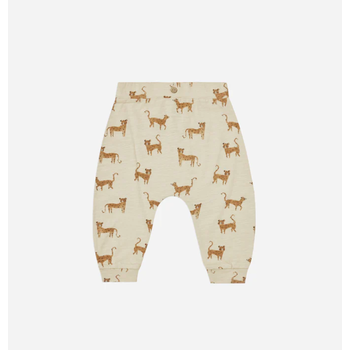 Rylee + Cru Soft leopard pants - Natural