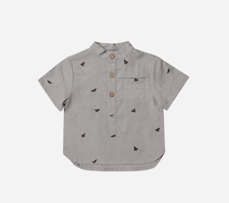 Rylee + Cru short sleeve mason shirt - Paper planes