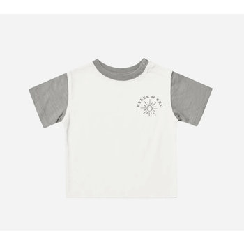 Rylee + Cru T-Shirt-Ivory Ahoy