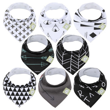 KeaBabies Baby Bandana  Bibs (pack of 8) - Baby Boss