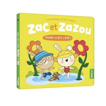 Auzou Zac et Zazou - Youpi! C'est l'été!