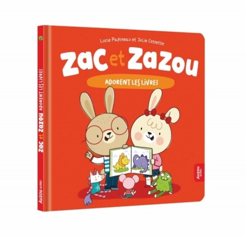 Zac et Zazou - Adorent les livres