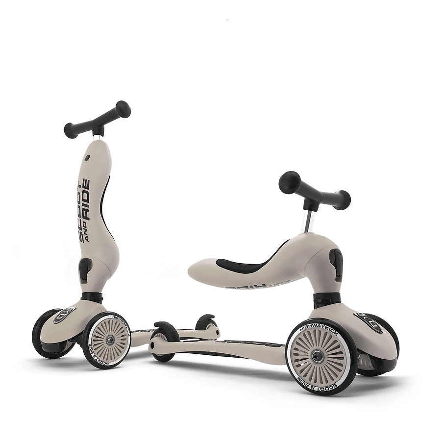 Scoot&Ride Trotinette 2 en 1 - Highwaykick 1 - Ash