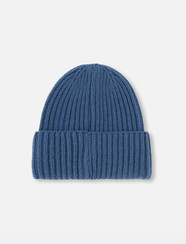 Deux Par Deux Knit hat  - Teal blue