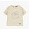 Souris Mini T-shirt crème avec oursons à manches courtes en coton biologique