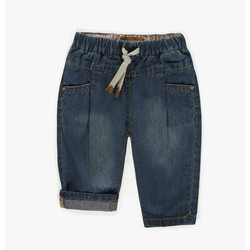 Souris Mini Pantalon coupe décontracté en denim 18-24M