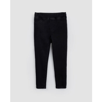 Miles the label Jegging extensible en éco-denim - Noir foncé