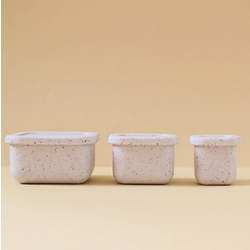 Minika Ensemble de bols à collation en silicone - Lavender